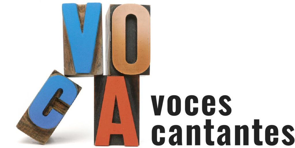 Logo voces cantantes
